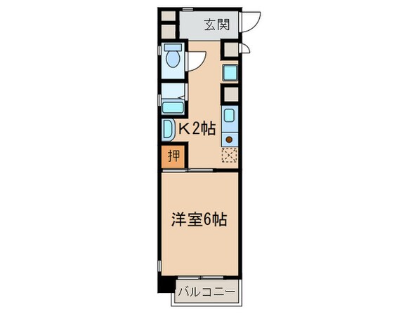 メゾン春日井の物件間取画像